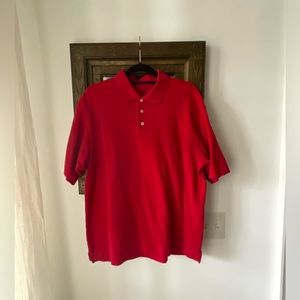 GAP Men’s Red Pique Polo Shirt